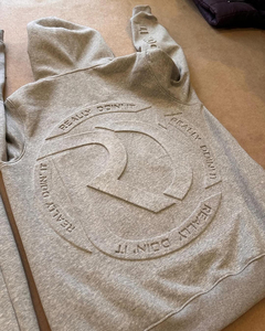 Ensembles deux pièces personnalisés pour hommes : Survêtements en molleton avec logo brodé, imprimé décontracté, design tricoté hiver, à capuche - Product Image 4