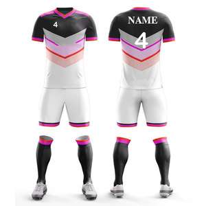 Tenues de football complètes de qualité supérieure pour adultes, respirantes, kits d'équipe, créez votre propre design, uniformes de football personnalisés OEM - Product Image 1