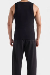 Camiseta Deportiva Personalizada con Logotipo, Sin Mangas, con Capucha, Color Sólido, para Deportes, Ocio, Fitness, Entrenamiento, para Hombre - Product Image 4