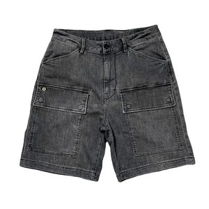 Light color block dyed <b>men</b> summer denim shorts 100% cotton male short <b>jeans</b> multi pockets shorts <b>men</b> <b>jeans</b> skinny denim short - Product Image 6