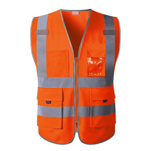 Gilet de sécurité haute visibilité pour hommes - Gilet de travail matelassé réfléchissant - Gilet de sécurité avec logo personnalisé pour hommes - Product Image 2