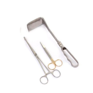 Juego de Instrumentos Quirúrgicos para Cesárea al por Mayor, Instrumentos Médicos Profesionales de Acero Inoxidable para Suministros Sanitarios - Product Image 6