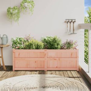 Grand pot de jardin en bois de Douglas massif, durable, pour fleurs et plantes - Product Image 3