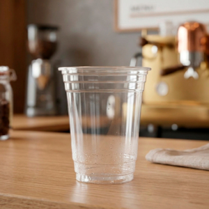 Wholesale Disposable Transparent 95mm Single Wall <b>Plastic</b> <b>Cups</b> with Lid 16oz & 22oz PP <b>Cups</b> for Tea Coffee Juice Beverages - Product Image 4