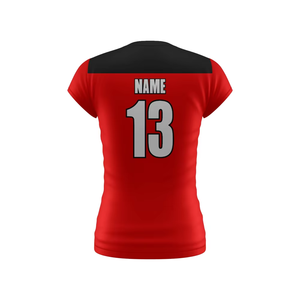 Uniforme de Voleibol, Camiseta Deportiva de Malla Sublimada, Logotipo del Equipo Impreso Personalizado, Protección UV, Transpirable, Conjunto de Uniforme de Voleibol de Verano - Product Image 5