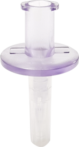 13B001 Casquette médicale transparente en polycarbonate violet à picots de 16 mm non ventilée certifiée ISO 13485 Classe I - Product Image 5