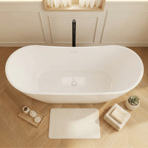 Freestanding Tub FW-8823-59-Modern Acrylic Freestanding Bathtub for <b>Bathroom</b> - Product Image 6