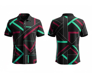 Personalized Business Uniform Sublimation Polo Shirt Manufacturer Supplier Durable Stitching for Men Women Youth Quick-Dry - Product Image 3