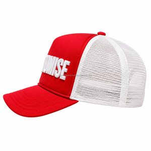 หมวกแก๊ปปักลายตามสั่งสำหรับผู้ชาย หมวกเบสบอลตาข่ายแบบ Snapback รับผลิตแบรนด์ส่วนตัว ขายส่ง - Product Image 2