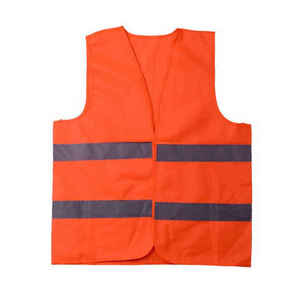 Gilet de sécurité réfléchissant haute visibilité en polyester pour la construction, vêtement de travail confortable et sûr - Product Image 1