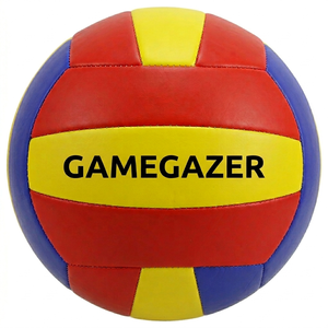 Balones de Voleibol de Cuero de Alta Calidad, Tamaño 5, Cosidos a Máquina, Logotipo Personalizado, Ligeros, Duraderos, para Entrenamiento Profesional al Aire Libre - Product Image 2