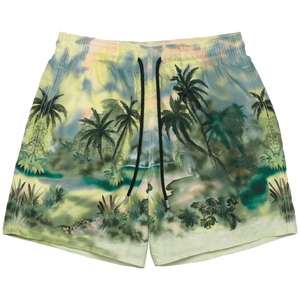 2025 Customized Logo 18 Colors Solid <b>Men's</b> Board Shorts Eco-Friendly Breathable Knee Length Quick Dry Outdoor Beach Swim <b>Trunks</b> - Product Image 1