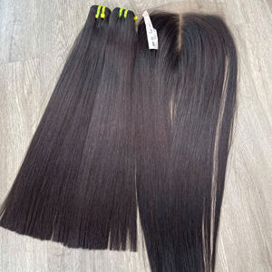 Cabello Súper Sedoso, Cabello Liso Natural de Doble Trama, Color Natural, Cabello Humano Vietnamita de la Mejor Calidad, Lista de Precios al por Mayor - Product Image 1