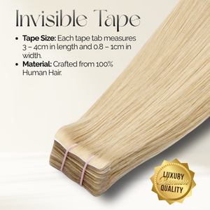 Bande adhésive invisible pour extensions de cheveux |   Cheveux de bébé vierges vietnamiens |   Adhésif double face en gros - Product Image 1