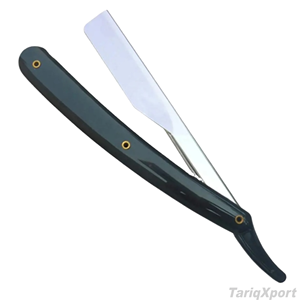 Navaja de Afeitar Desechable Profesional y Cómoda para Hombre, Plegable, de Madera Negra con Hoja de Acero Inoxidable, para Cara y Cuerpo, con Opción de Logotipo Personalizado - Product Image 2