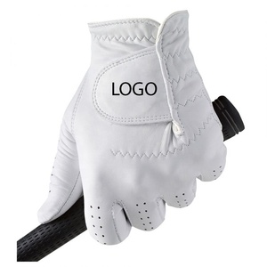 Gants de golf en cuir Cabretta blanc pour droitier avec poignées respirantes pour les sports de plein air, performance optimale, vente en gros - Product Image 3