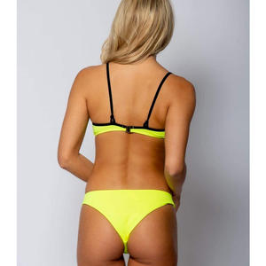 Bikini sin tirantes Sandy Shores con relleno extraíble y parte inferior de corte atrevido, conjunto de bikini sexy - Product Image 2