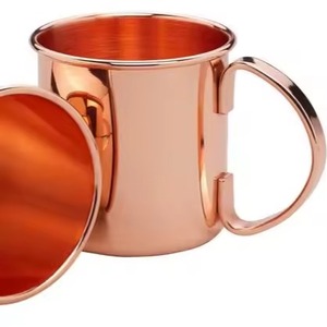 Taza de Cobre de Alta Calidad para Moscow Mule, Acabado Liso, para Bar, Cocina, Restaurante - Product Image 6
