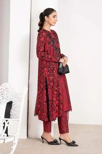 Robe de soirée pour femmes, nouvelle collection, design personnalisé, tenue de mariage, vêtements élégants, shalwar kameez pakistanais, ensemble de 3 pièces, costume pour femmes en lin, été - Product Image 5