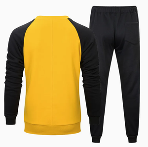 Conjunto Deportivo de Alta Calidad con Sudadera con Capucha y Pantalones Anchos, Ropa de Gimnasio, Conjunto de Dos Piezas, Corte Ajustado - Product Image 5