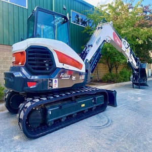 รถขุดขนาดเล็ก Bobcat E88 รุ่นใหม่ที่เชื่อถือได้ เครื่องยนต์แบบกำหนดเอง มาตรฐาน EPA Euro 5 ประสิทธิภาพสูง ระบบขับเคลื่อนแบบตีนตะขาบ พร้อมมอเตอร์ ปั๊ม เกียร์ และลูกปืน - Product Image 6