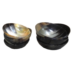 Wholesale Eco-friendly Buffalo Horn Bowl and Customized Size That Is 7 Inch Modern Style <b>Noodles</b> Horn Bowl - Product Image 1