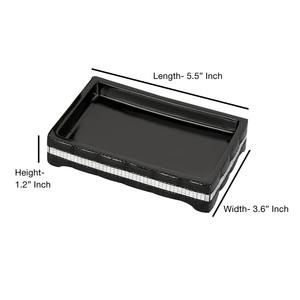 Juego de Accesorios de Baño Negros de Primera Calidad, Ideales para Lavabo, Encimera, Tocador, Hogar, Hotel y Baño de Huéspedes, de la India - Product Image 3