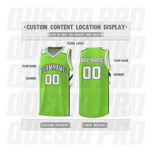 Custom Basketball Jersey Mesh Breathable Men’s Basketball Jersey Shirts Ribbed Reversible Sportswear Factory Manufacturer - Product Image 2
