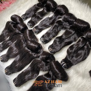 Tip Curly Unprocessed Raw Human <b>Hair</b> Extension Virgin Natural Color From Top Vietnamese Supplier - Product Image 4