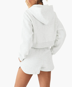 2026 New Fashion Two Piece Shorts <b>Set</b> For Ladies Top Trending Product Summer Wear Women Clothing Cotton Shorts <b>Set</b> for sale - Product Image 3