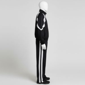 Ensemble survêtement personnalisé avec logo, pantalon de survêtement et sweat à capuche surdimensionnés en molleton de coton lourd 500 g/m² pour hommes - Product Image 4