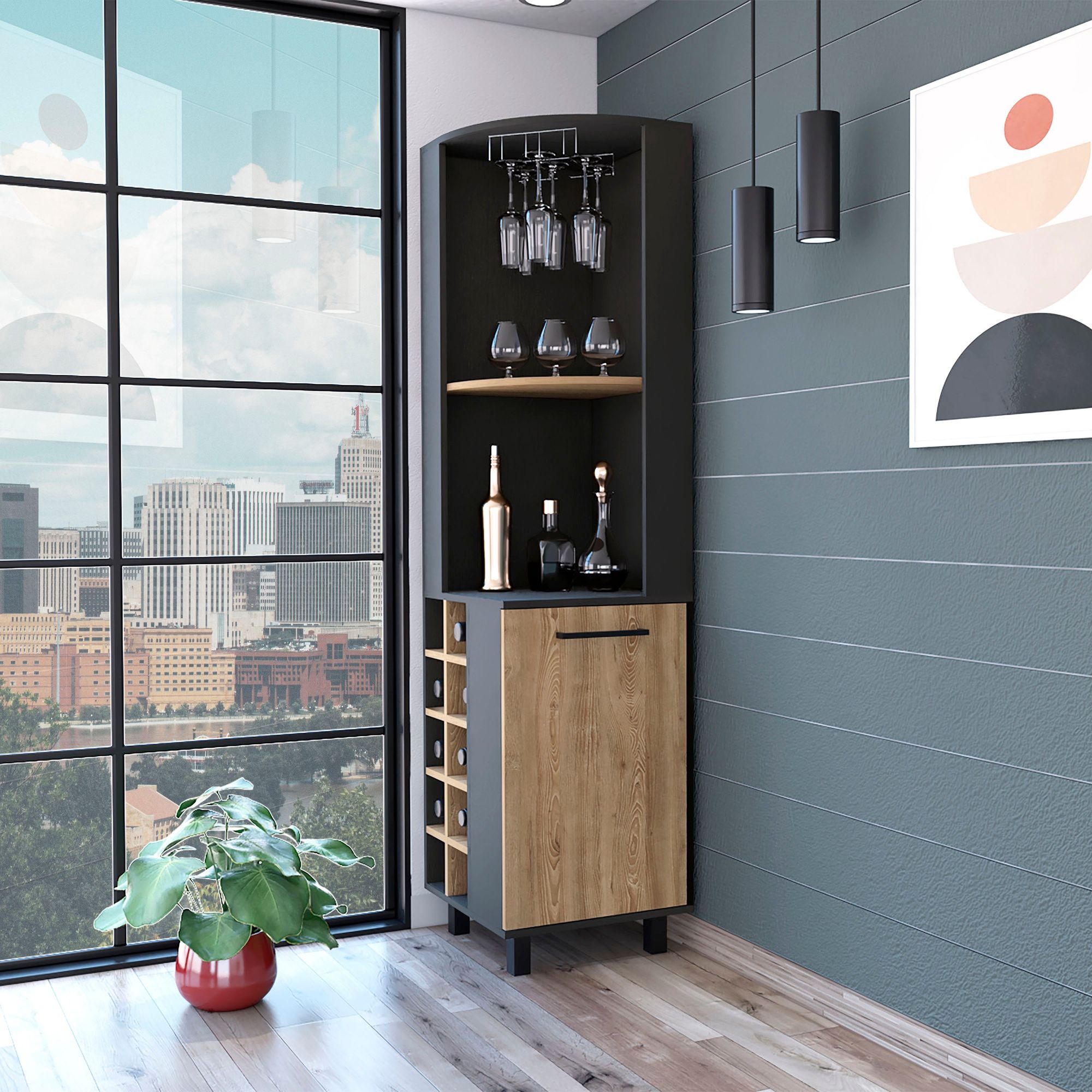 Black / Pine Color