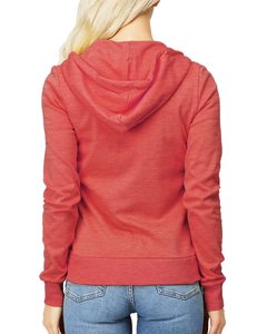 เสื้อฮู้ดซิปยาวสีพื้นเรียบง่ายสำหรับผู้หญิง เสื้อฮู้ดซิปผู้หญิงทันสมัยคุณภาพดีที่สุด - Product Image 2