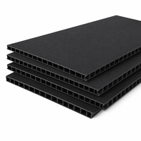 Feuille de plastique ondulé PP 2-4 mm imperméable pour la protection des sols sur les chantiers de rénovation