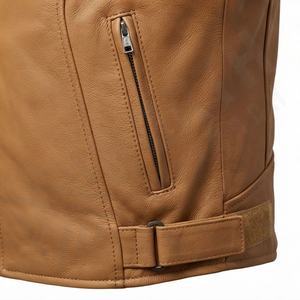 Chaqueta de Motociclista de Cuero Genuino para Hombre de la Mejor Calidad, Nueva Colección de Invierno, Chaquetas de Motocicleta con Protecciones Desmontables Personalizadas - Product Image 5