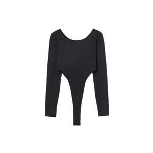 2022 mono básico con logotipo personalizado para mujer, mono informal con hombros descubiertos, sin mangas, elástico, sólido, ecológico, transpirable para - Product Image 1