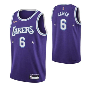 Lakers James 23 White Basketball Jersey Men's Sleeveless Tank Top Crew Neck Screen Printed Team Apparel - Product Image 3