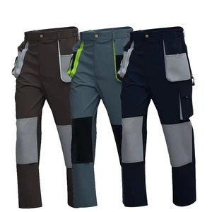 Premium Quality Cowhide <b>Split</b> Leather Welding <b>Trouser</b> Heavy Duty Industrial Safety Firefighting - Product Image 3