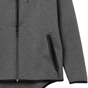 Sweat à capuche personnalisé en molleton épais coupe décontractée pour marques américaines en marque blanche avec broderie - Product Image 6