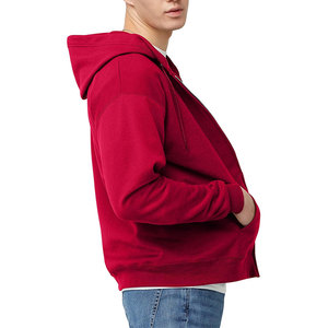 Hoodie pour homme hautement recommandé, prix de gros abordable, impression et logo personnalisés, fonction anti-rétrécissement, mélange de coton - Product Image 3