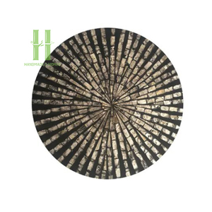 Unique design Wholesale Luxury Mother of Pearl Placemat <b>Round</b> Handmade Capiz Shell Dining <b>Table</b> Placemat Decorative <b>Table</b> <b>Mat</b> - Product Image 5