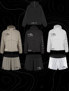 Custom Eco-Friendly Unisex Windbreaker <b>Tracksuits</b> with Solid Pattern Elastic Waist <b>Polyester</b>/Nylon Material - Product Image 1