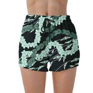 Short de bain élégant pour l'été, léger, séchage rapide, taille élastique, confortable, pour les vacances à la plage, short de plage pour femmes - Product Image 5