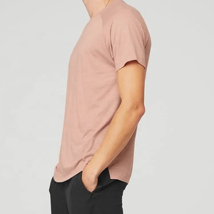 Wholesale High Quality Custom Men T-shirt Logo New Arrival Hot Selling Short Sleeve Men <b>Tshirt</b> with Custom Logo Colors and Size - Product Image 2