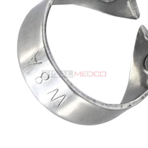 Dental Rubber Dam Clamps #W8A Stainless Steel Endodontic Medic Instruments Professional Dentist Tools Isolation Root Canal - Product Image 2