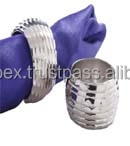 Support pour les fêtes Stockage Caractéristique Porte-serviette rond en aluminium personnalisé pour fête et mariage Décoration de table Hôtels - Product Image 4