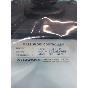 Contrôleur de débit massique SURPASS CVR-1/4-6-P, 60 - Équipements et pièces semi-conductrices de renommée mondiale à la confiance de tous - Product Image 4