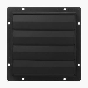 Ventola di scarico a otturatore da 14 pollici con programmazione intelligente controllo della temperatura a velocità variabile 2000 Timer motore CFM EC per capannone serra - Product Image 1
