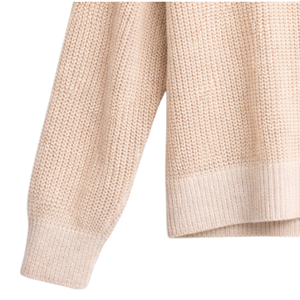 Pull en maille de lin pour femme, respirant, léger, à manches longues, décontracté, élégant, tendance, pour l'été - Product Image 5