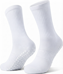 Service OEM, prix bas, vente en gros, chaussettes antidérapantes de haute qualité, logo personnalisé, broderie, chaussettes antidérapantes avec grip, chaussettes de qualité supérieure - Product Image 2